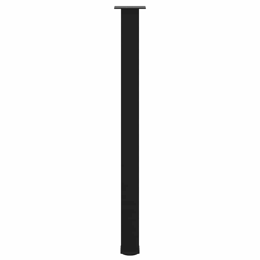 sofabordben 4 stk. 110-112 cm stål sort