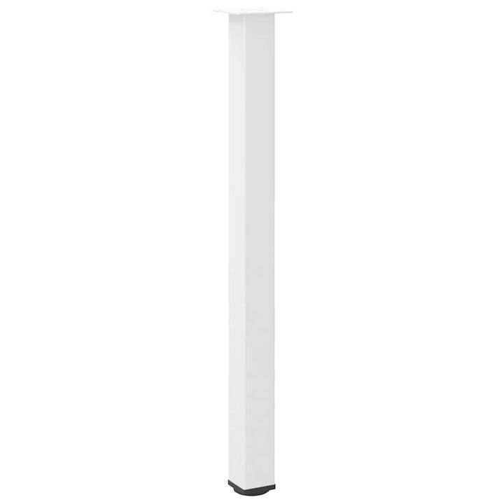 barbordsben 4 stk. hvid 110-112 cm stål