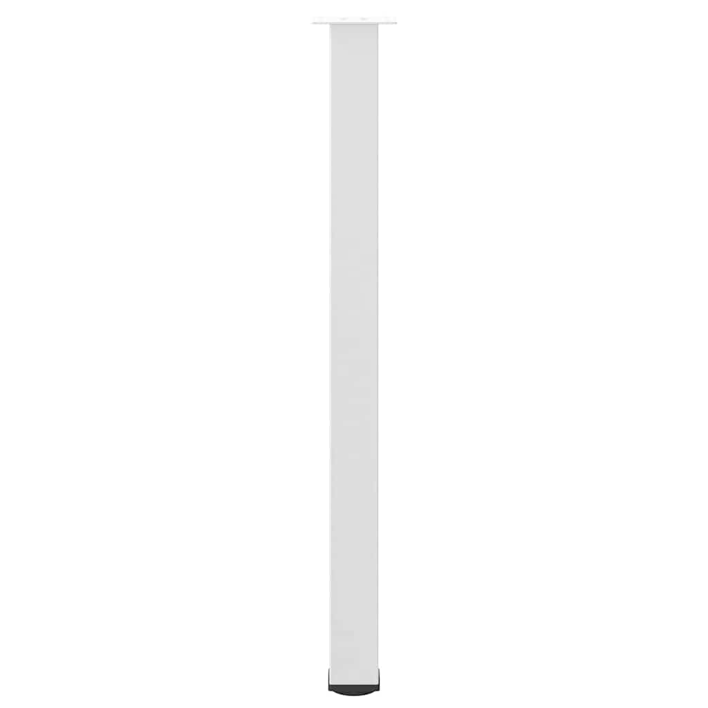 barbordsben 4 stk. hvid 110-112 cm stål