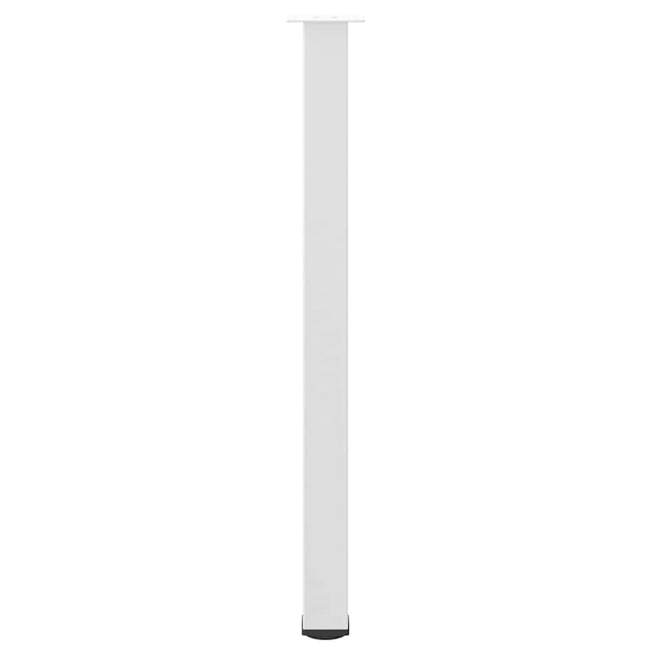 barbordsben 4 stk. hvid 110-112 cm stål