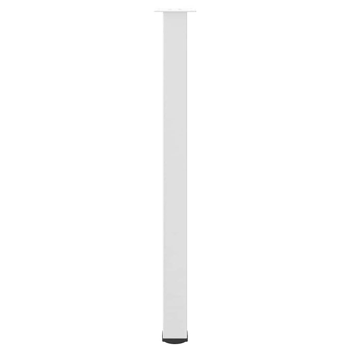 barbordsben 4 stk. hvid 110-112 cm stål