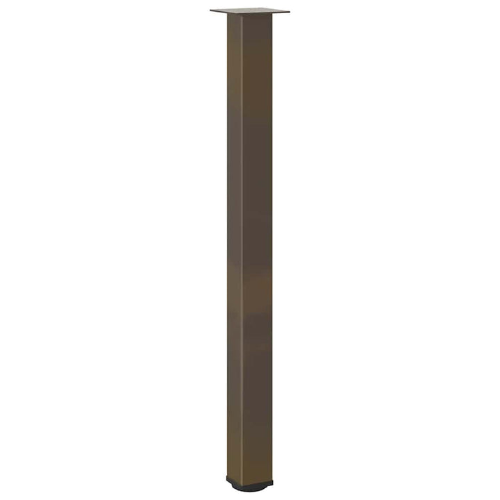 sofabordben 4 stk. naturstål 110-112 cm stål