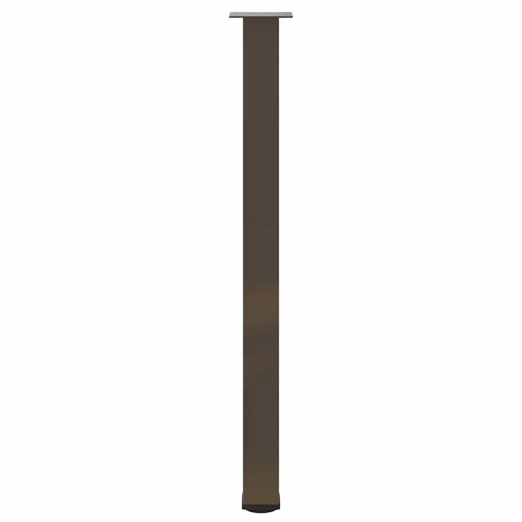 sofabordben 4 stk. naturstål 110-112 cm stål