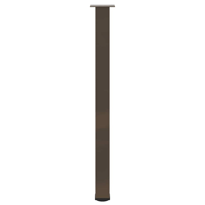 sofabordben 4 stk. naturstål 110-112 cm stål