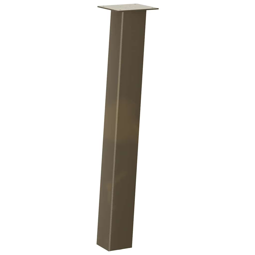 sofabordben 4 stk. naturstål 72 cm stål