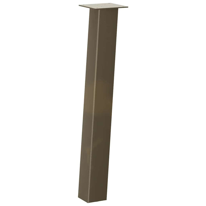 sofabordben 4 stk. naturstål 72 cm stål
