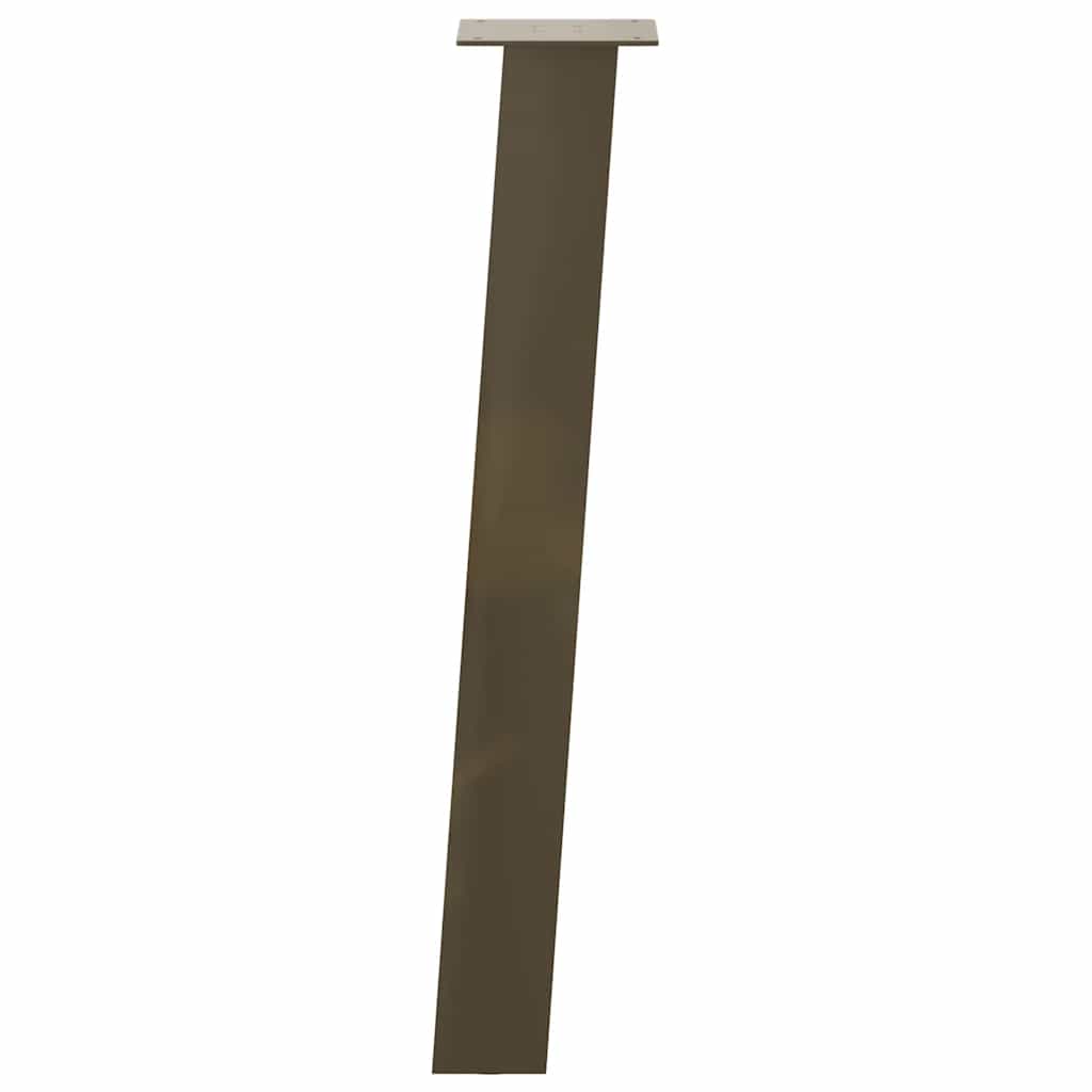 sofabordben 4 stk. naturstål 72 cm stål