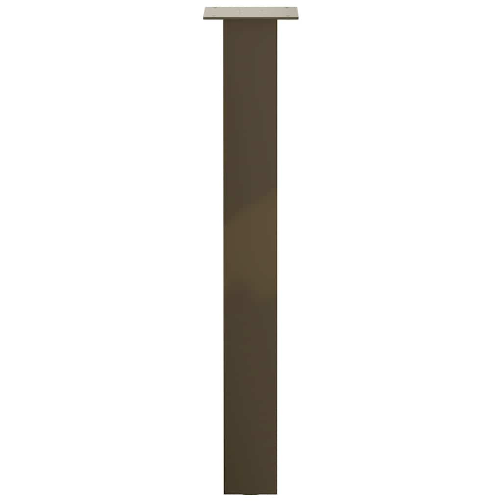 sofabordben 4 stk. naturstål 72 cm stål
