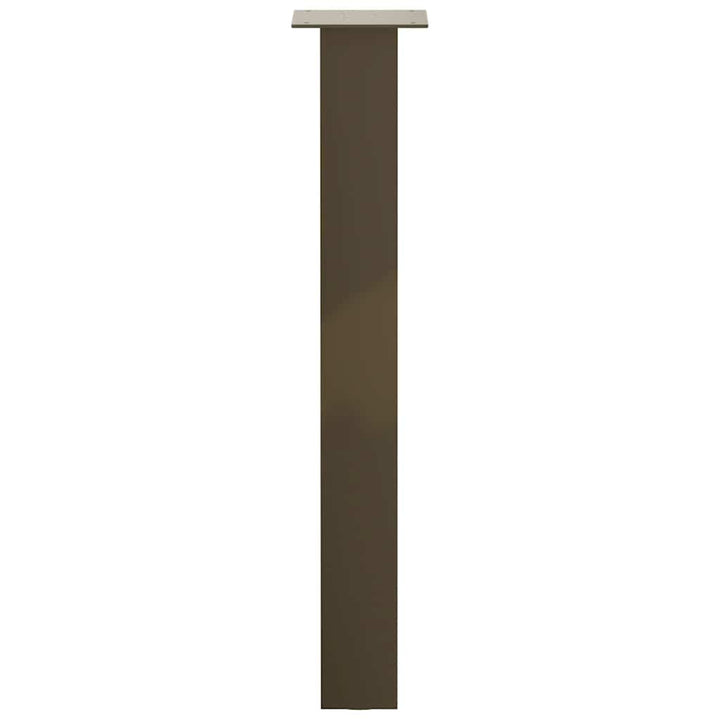 sofabordben 4 stk. naturstål 72 cm stål