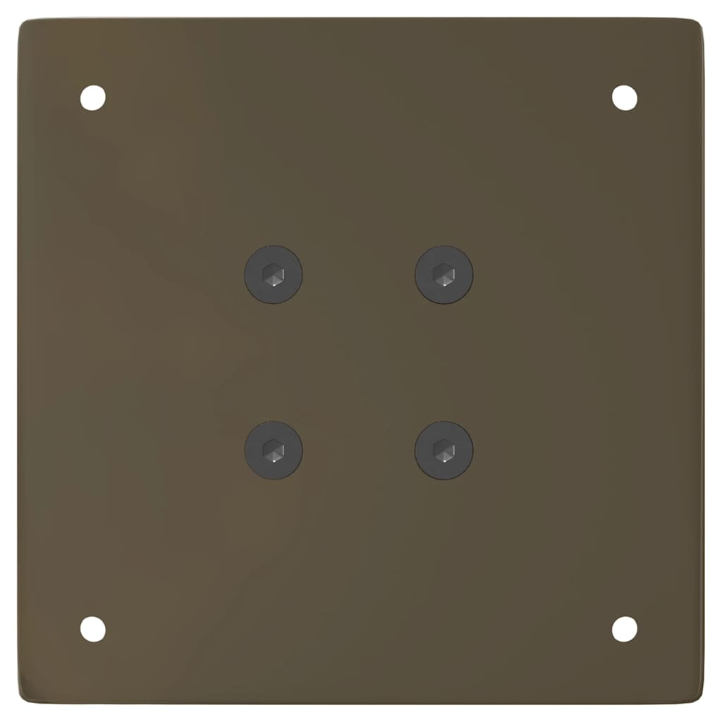 sofabordben 4 stk. naturstål 72 cm stål
