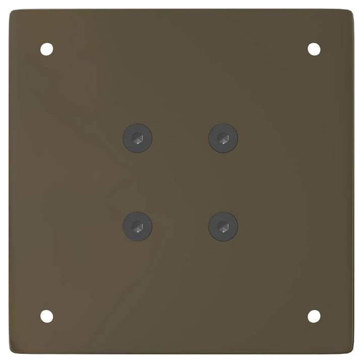 sofabordben 4 stk. naturstål 72 cm stål