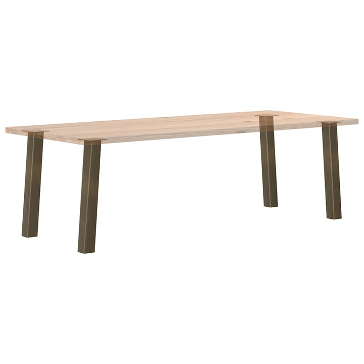 sofabordben 4 stk. naturstål 72 cm stål