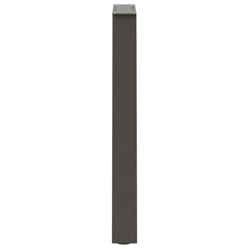 sofabordben A-formet 2 stk. 50x(72-73) cm stål antracitgrå