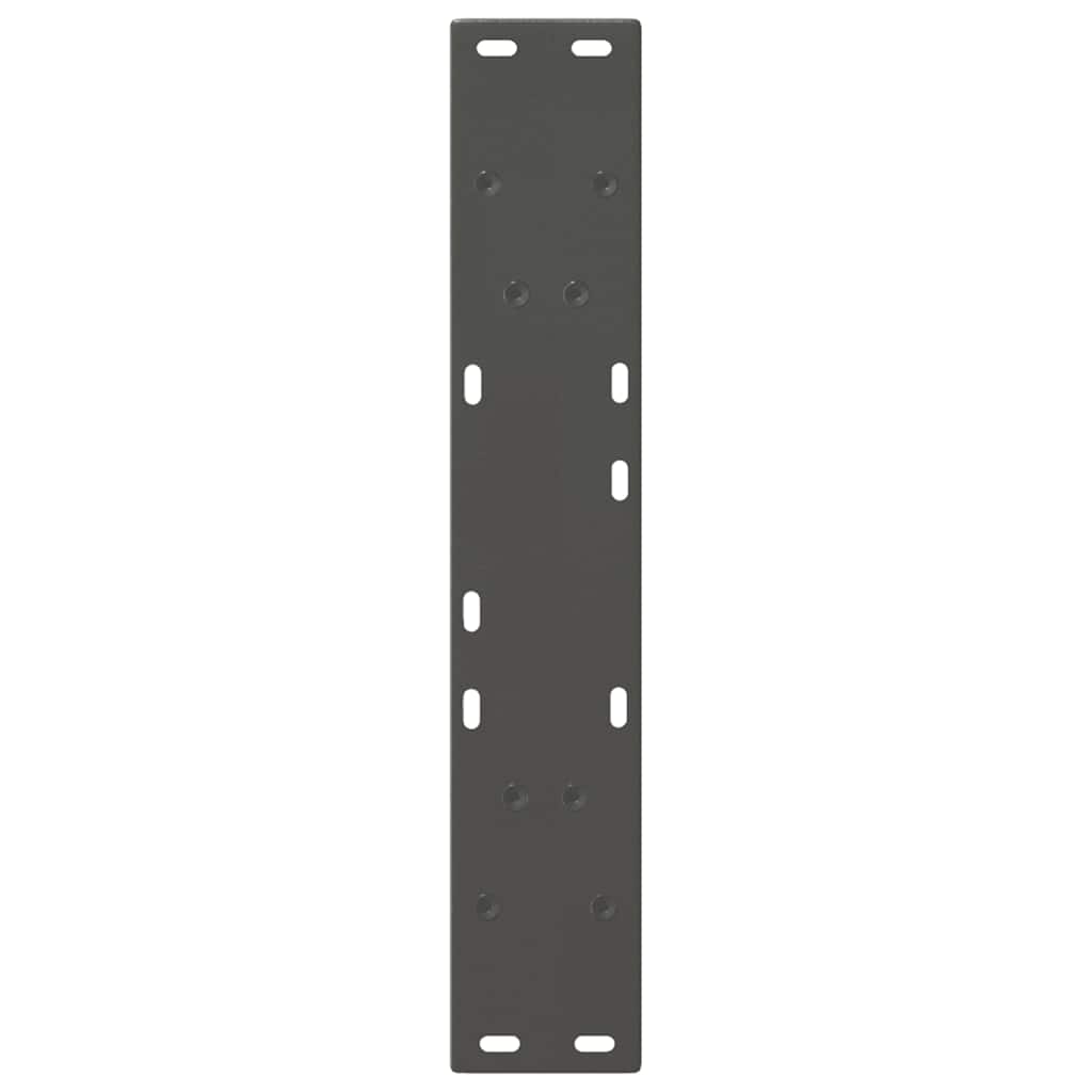 sofabordben A-formet 2 stk. 50x(72-73) cm stål antracitgrå