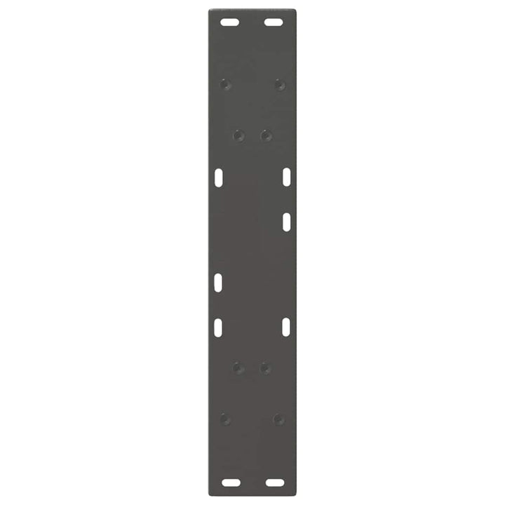 sofabordben A-formet 2 stk. 50x(72-73) cm stål antracitgrå