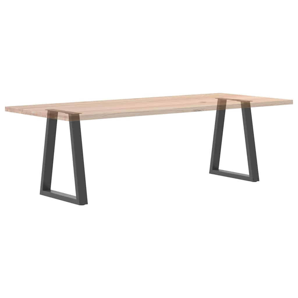 sofabordben A-formet 2 stk. 50x(72-73) cm stål antracitgrå