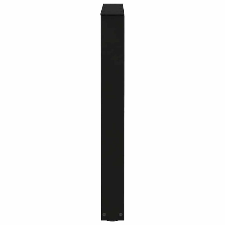spisebordsben V-formet 3 stk. sort 70 x (72-73,3) cm stål