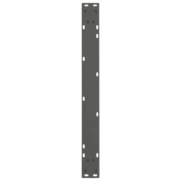 spisebordsben V-formet 3 stk. antracit 90 x (72-73,3) cm stål