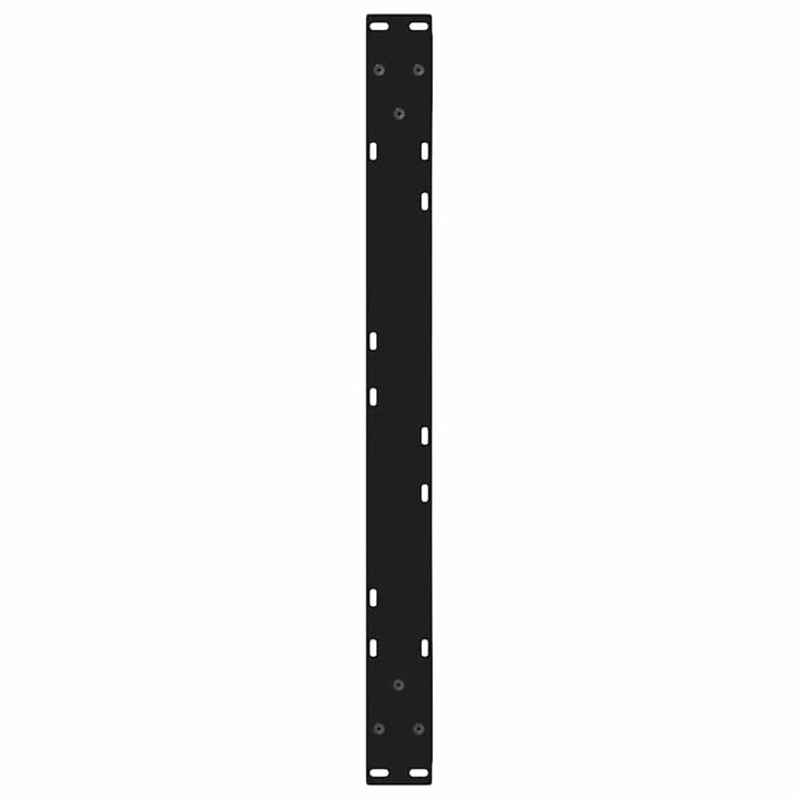 Sofabordben 2 stk Sort 70x(30-31,3) cm Stål