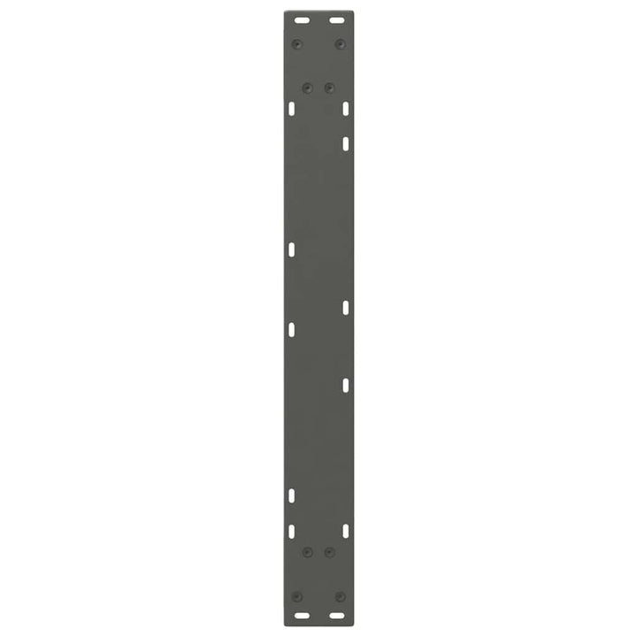 spisebordsben 2 stk. antracit 70 x (72-73,3) cm stål