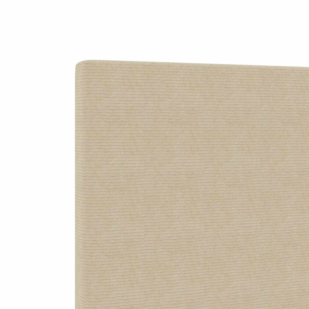 LED sengegavl med LED -strimmellys Grå grøn 100 cm Stof