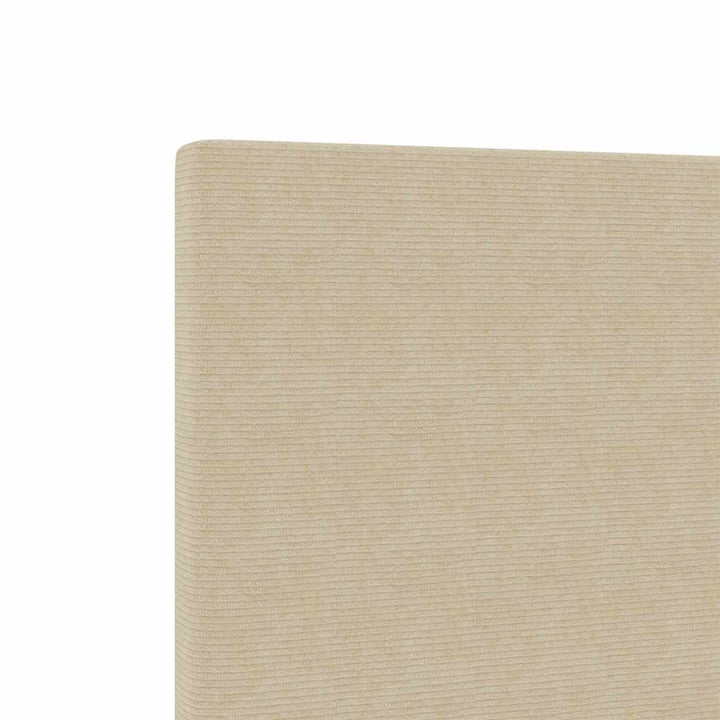LED sengegavl med LED -strimmellys Grå grøn 100 cm Stof