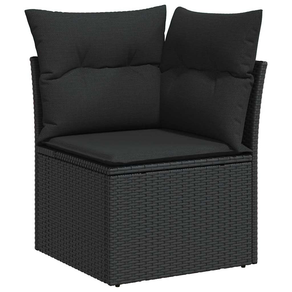Have Spisebordssæt 5 pcs Sort og Brunt 100 x 55 x 73 cm