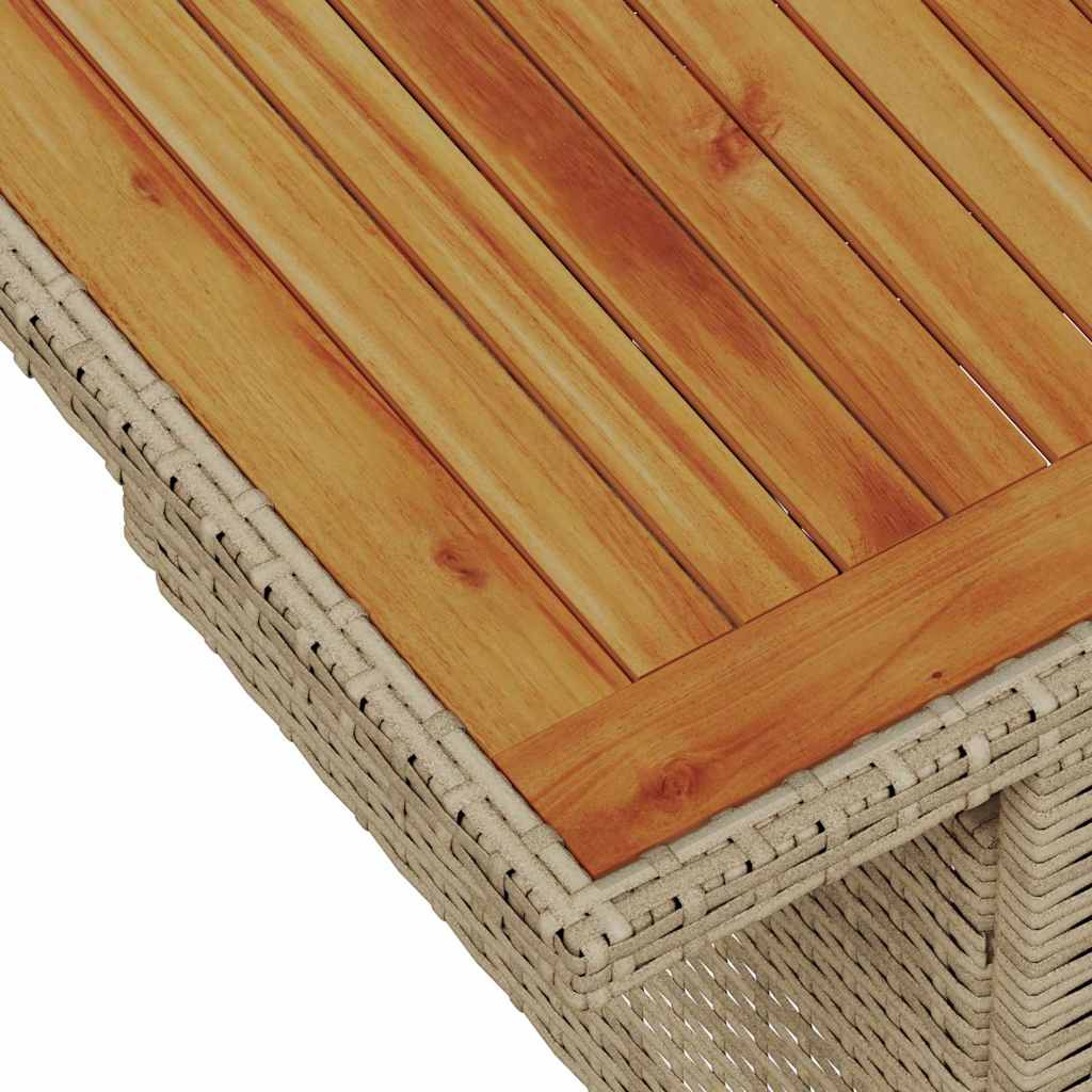 Have Spisebordssæt 10 pcs Beige og creme 100 x 55 x 73 cm