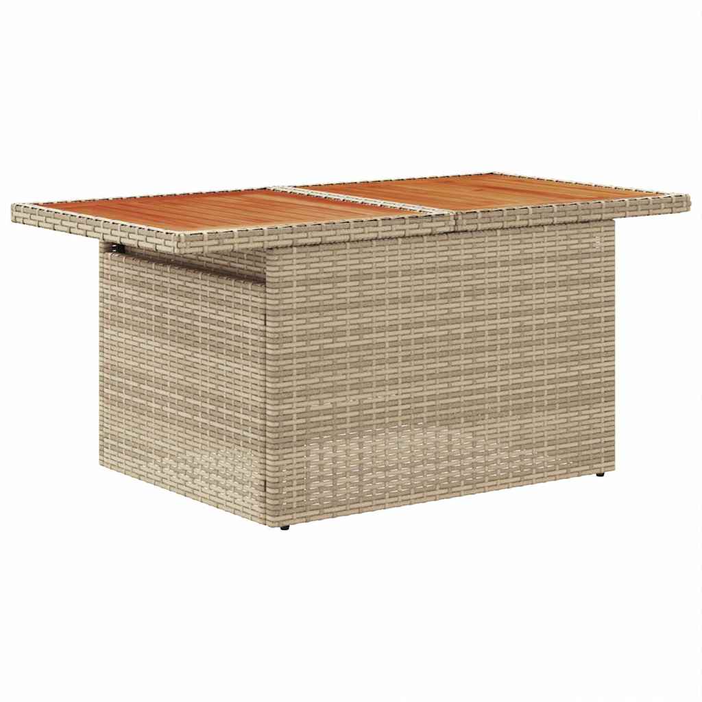 Have Spisebordssæt 10 pcs Beige og creme 100 x 55 x 73 cm
