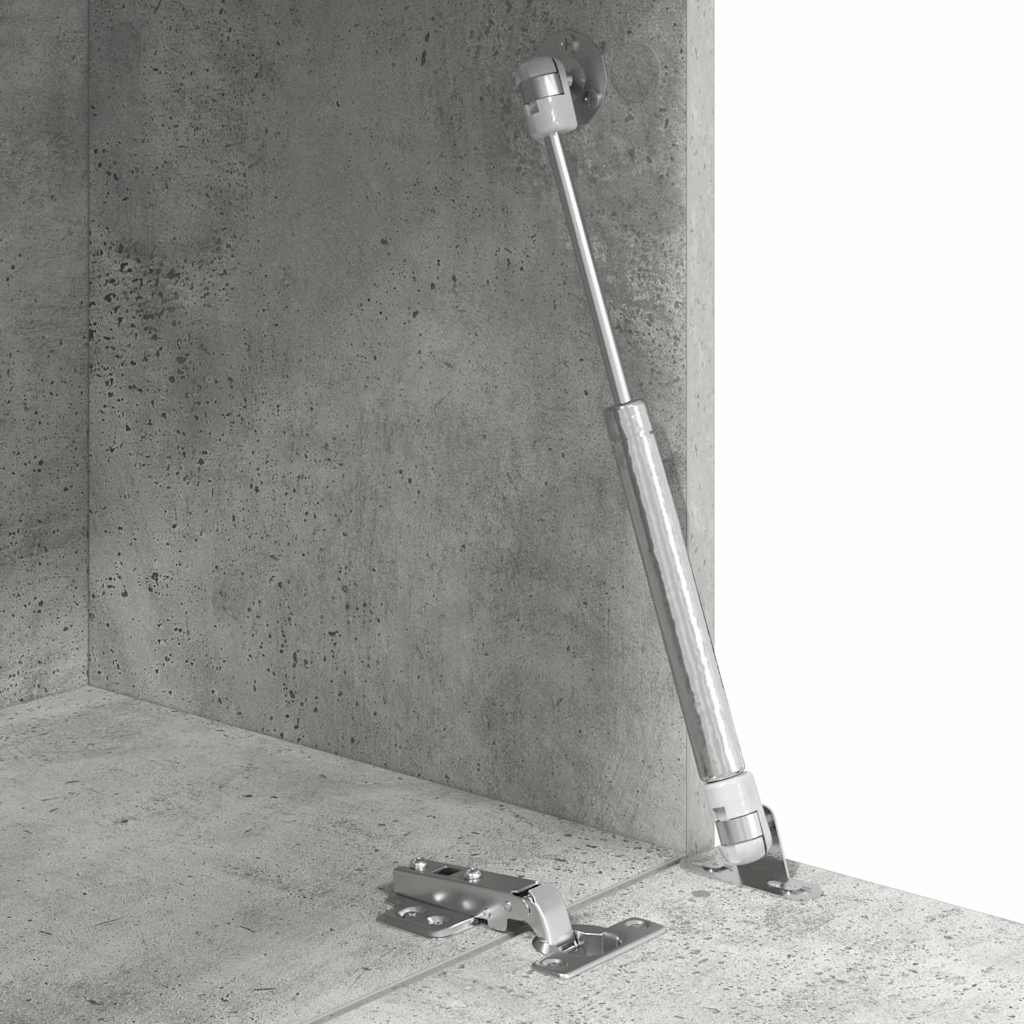 Skrivebord med hylde Grå 71,5 x 31,5 x 106,5 cm Konstrueret træ
