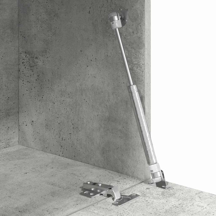 Skrivebord med hylde Grå 71,5 x 31,5 x 106,5 cm Konstrueret træ