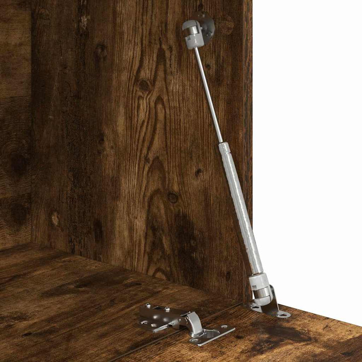 Skrivebord Røget eg 71,5 x 31,5 x 106,5 cm Konstrueret træ