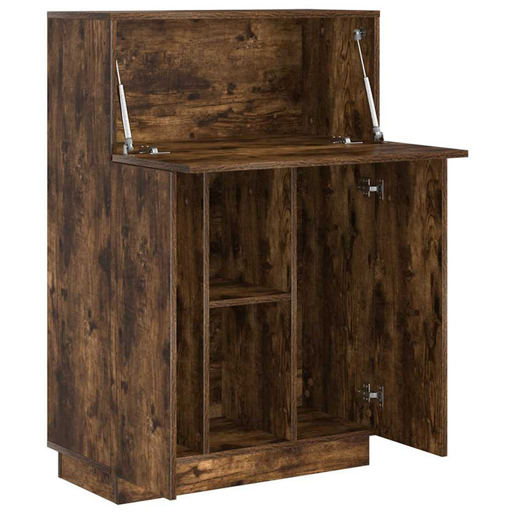 Skrivebord Røget eg 71,5 x 31,5 x 106,5 cm Konstrueret træ