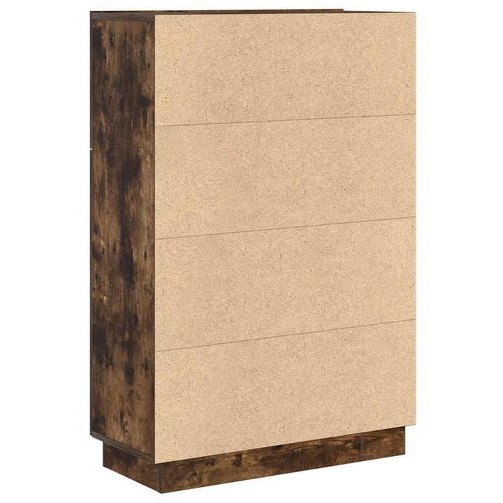 Skrivebord Røget eg 71,5 x 31,5 x 106,5 cm Konstrueret træ
