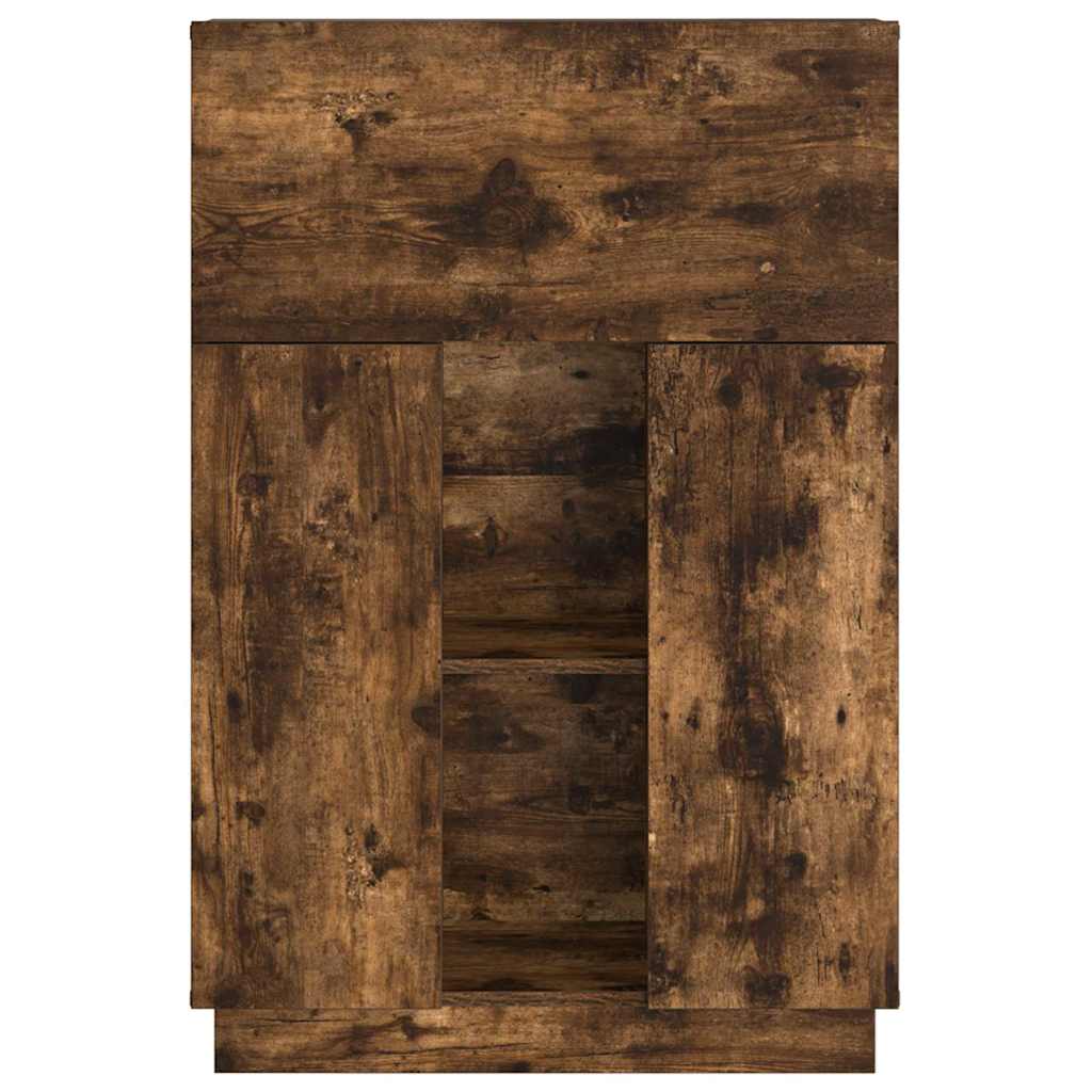 Skrivebord Røget eg 71,5 x 31,5 x 106,5 cm Konstrueret træ