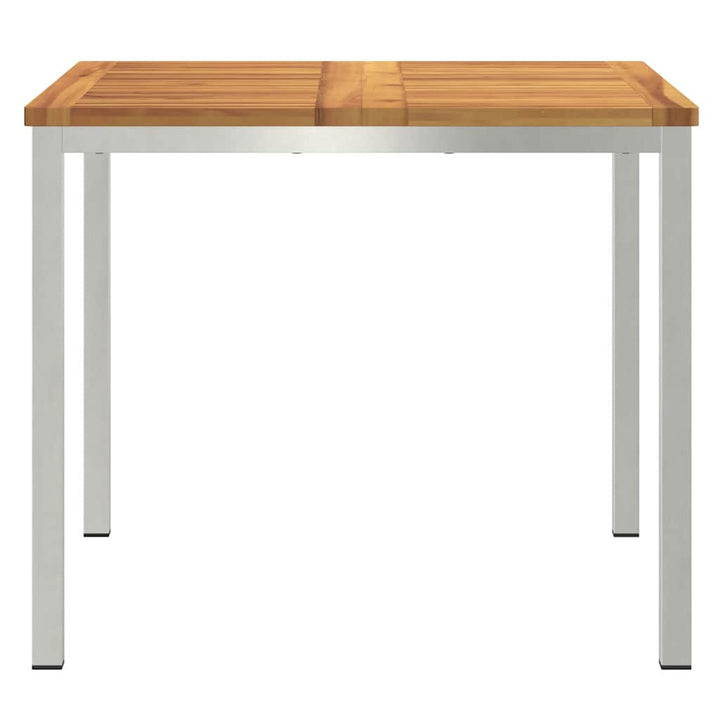 UdendørsSpisebord Brun 200x90x75 cm Solid teaktræ