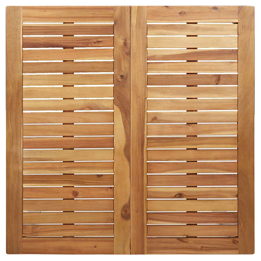 UdendørsSpisebord Brun 200x90x75 cm Solid teaktræ
