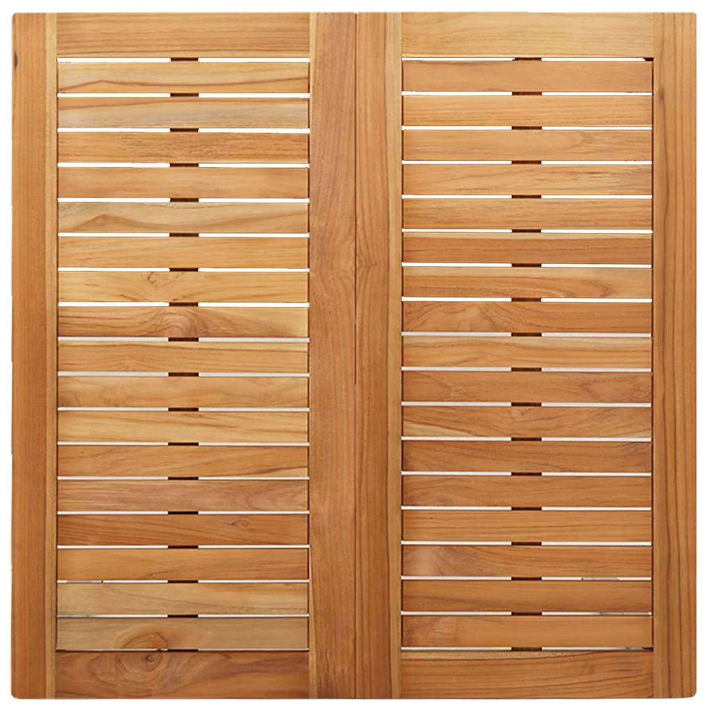 UdendørsSpisebord Brun 200x90x75 cm Solid teaktræ
