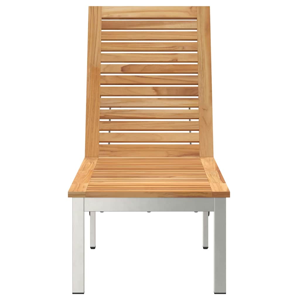 Solstol 1-person Brun 207 x 58 x 35cm Massivt akacietræ