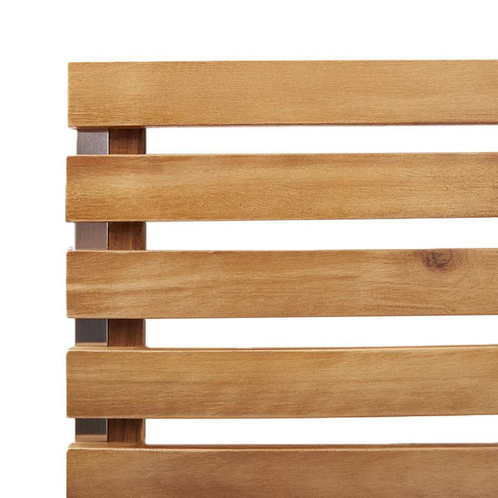 Have Stol 2 pcs Brun 56 x 54.5 x 87cm Massivt akacietræ