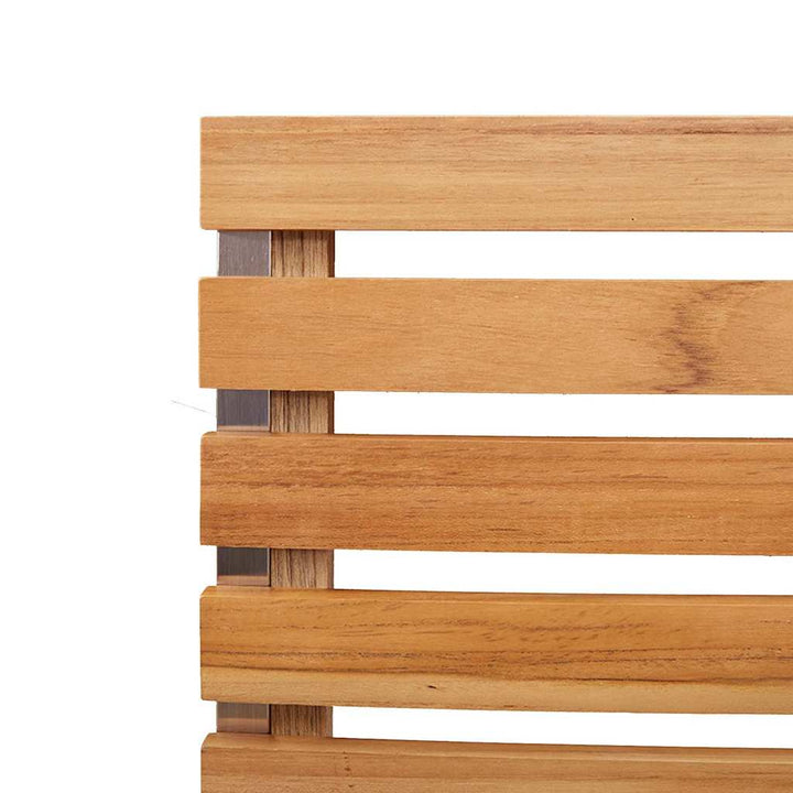 Have Stol 4 pcs Brun 56 x 54.5 x 87cm Massivt teaktræ