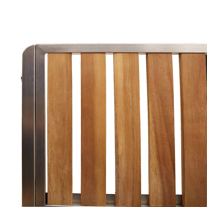 Have Stol 2 pcs Brun 56 x 54.5 x 87cm Massivt akacietræ