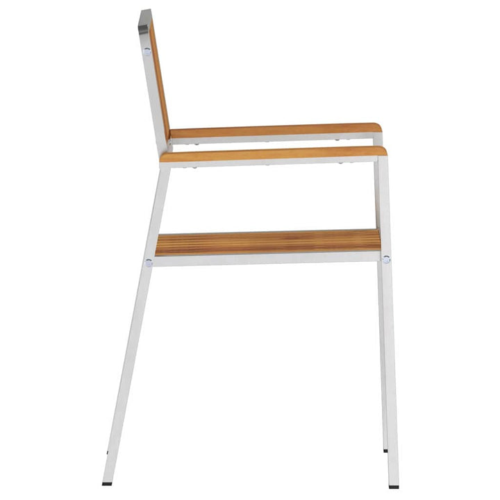 Have Stol 2 pcs Brun 56 x 54.5 x 87cm Massivt akacietræ