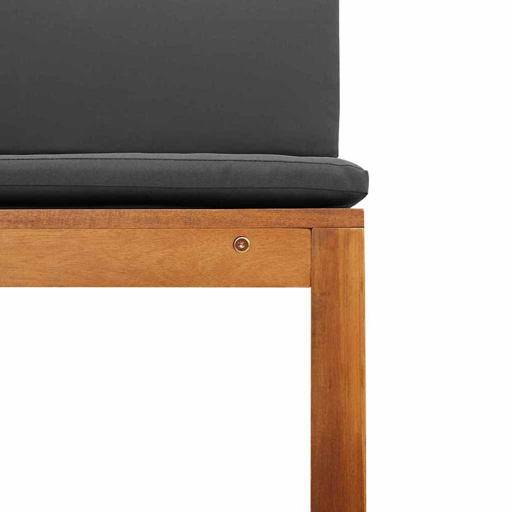 Have Stol 2 pcs Brun 50 x 50 x 91cm Massivt akacietræ
