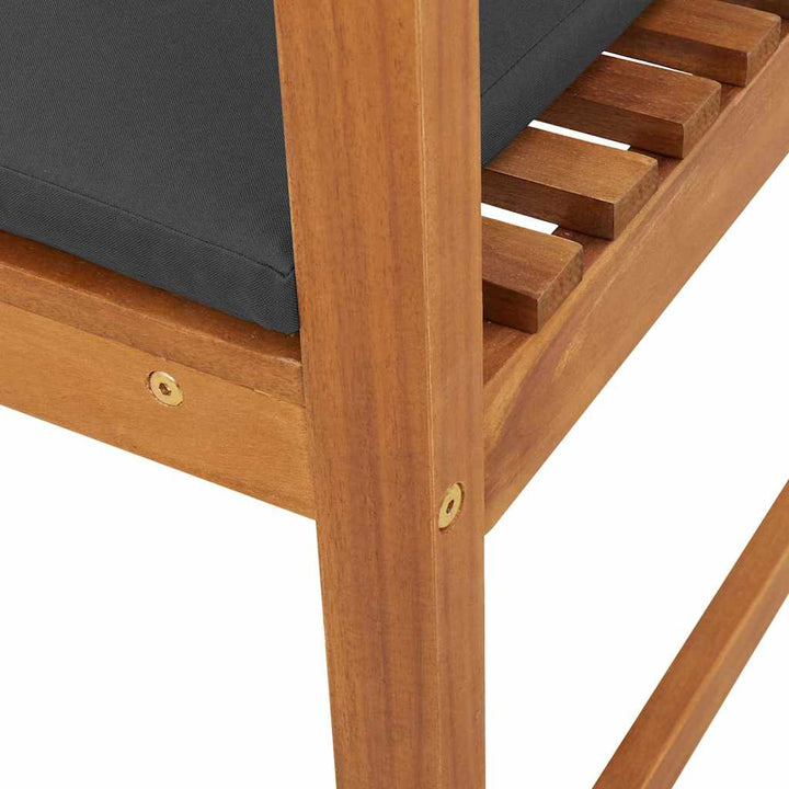 Have Stol 2 pcs Brun 50 x 50 x 91cm Massivt akacietræ