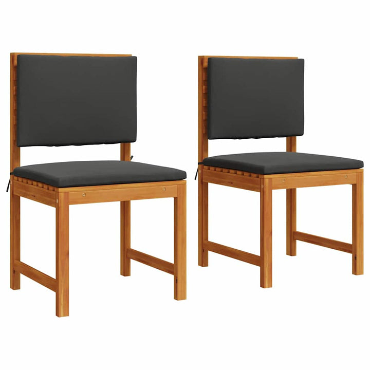 Have Stol 2 pcs Brun 50 x 50 x 91cm Massivt akacietræ