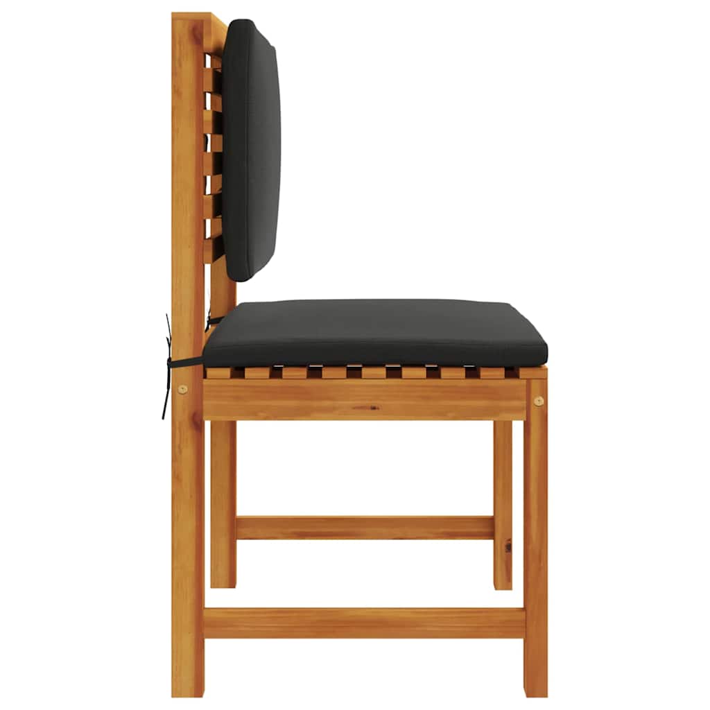 Have Stol 2 pcs Brun 50 x 50 x 91cm Massivt akacietræ