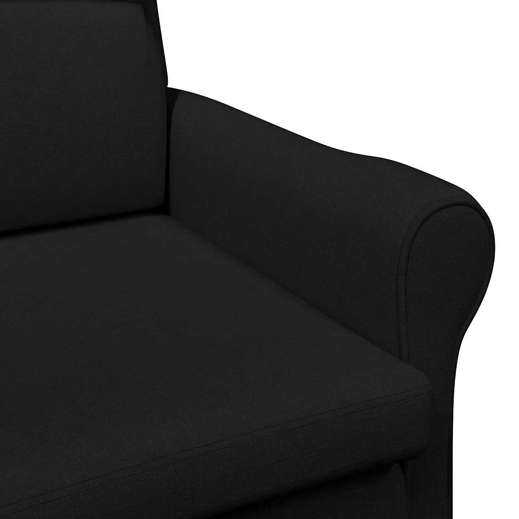 lænestol Sort 76 x 94 x 102 cm Stof