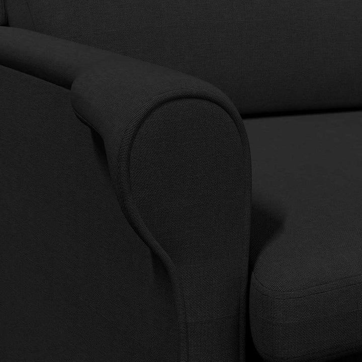 lænestol Sort 76 x 94 x 102 cm Stof