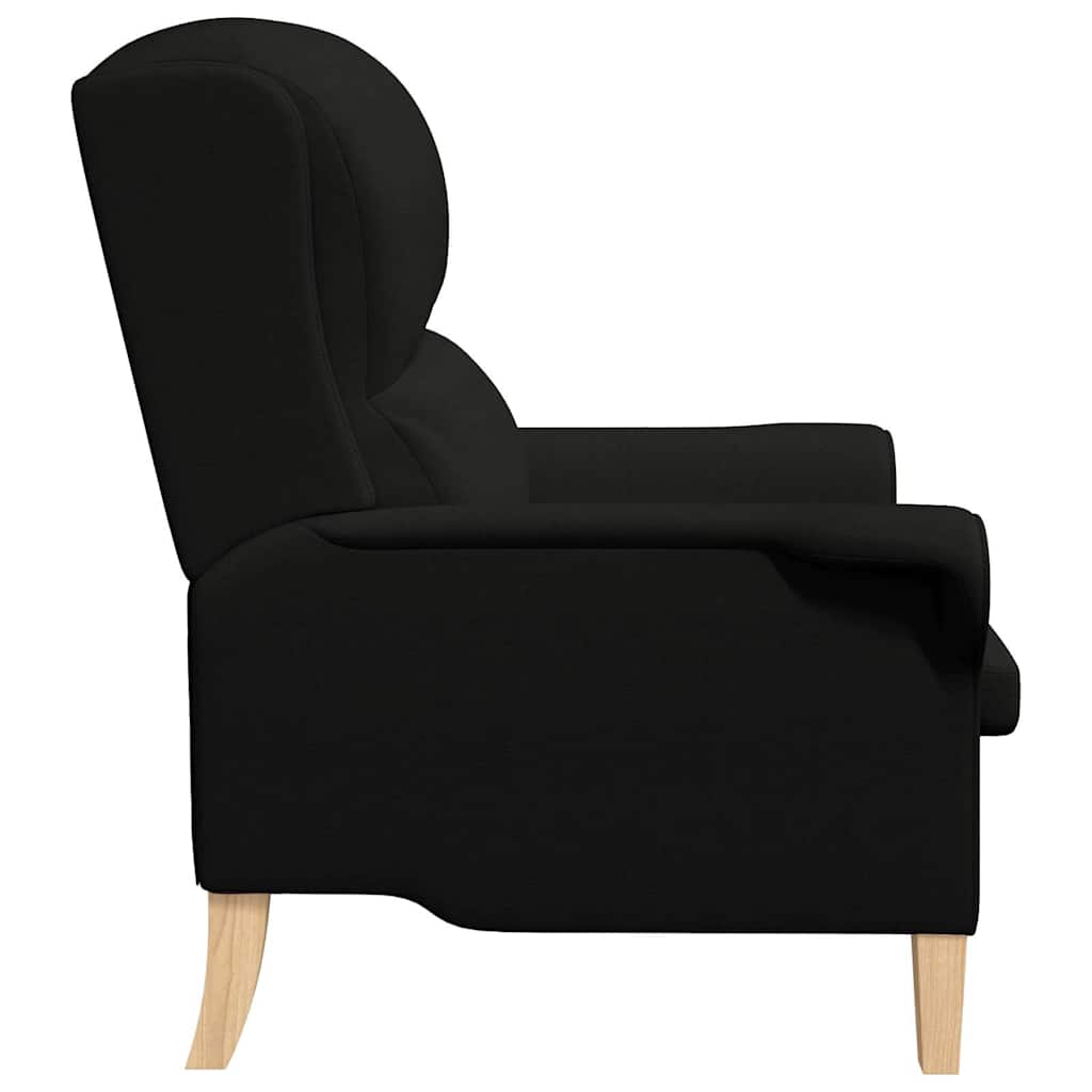 lænestol Sort 76 x 94 x 102 cm Stof